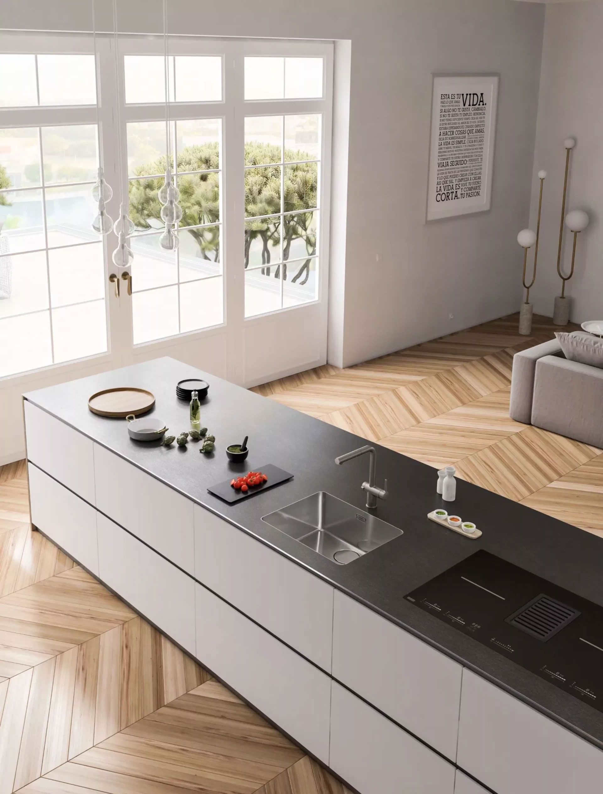 Franke Blackpearl Finish